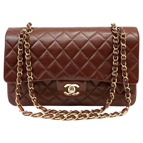 brown chanel double flap|chanel double flap price.